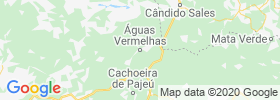 Aguas Vermelhas map